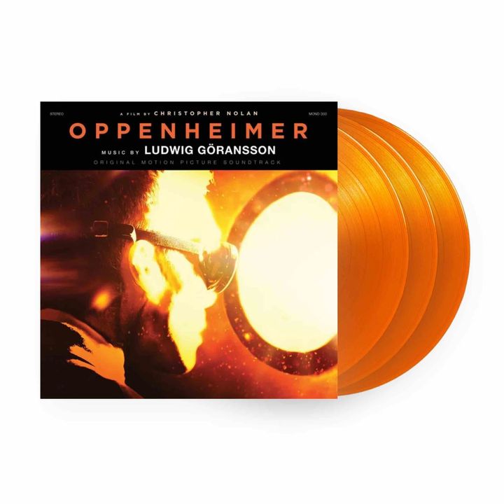 奧本海默 Oppenheimer（橘色彩膠 3LP｜黑膠唱片）原聲帶 封面
