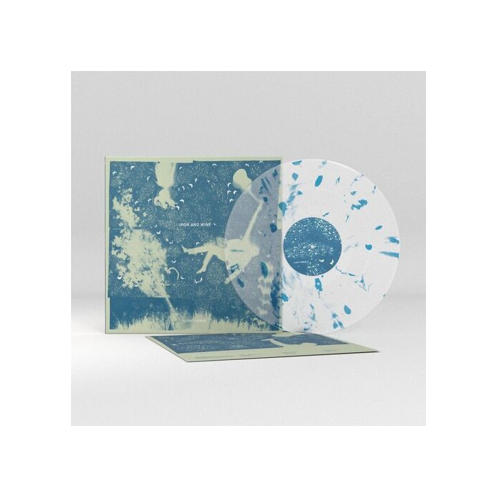 Iron & Wine - Light Verse（透明藍潑墨｜黑膠唱片 LP） 封面