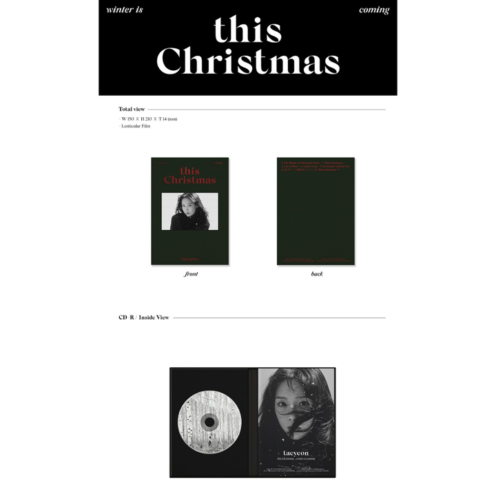 太妍 TAEYEON (少女時代) - 冬日專輯: This Christmas - Winter Is Coming（CD） 內頁 1