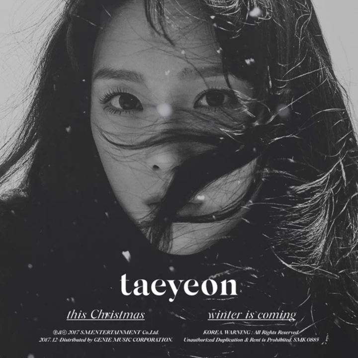 太妍 TAEYEON (少女時代) - 冬日專輯: This Christmas - Winter Is Coming（CD） 封面