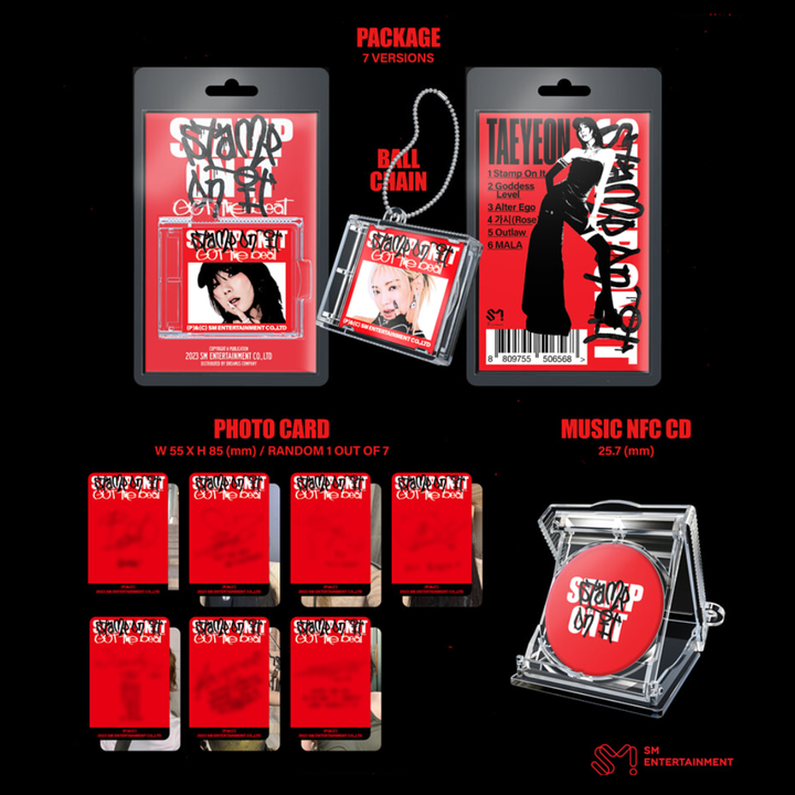 GOT THE BEAT (少女時代、aespa、Red Velvet、BOA) - Stamp On It（SMini 數位專輯） 內頁 1