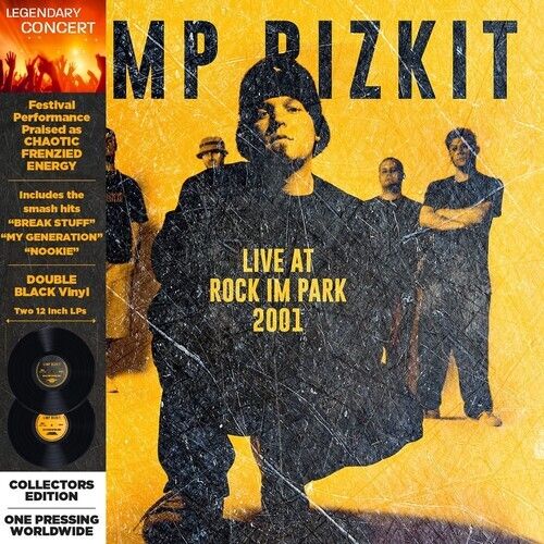 Limp Bizkit - Rock in the Park 2001（限量版｜高級版｜黑膠唱片 2LP） 封面