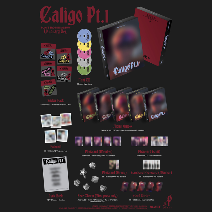 PLAVE - 迷你三輯: Caligo Pt.1（Vanguard 版｜CD） 內頁 1