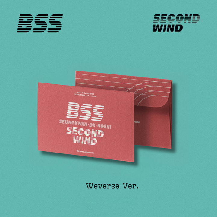夫碩順 BSS (SEVENTEEN) - 單曲一輯: Second Wind（Weverse 版｜數位專輯） 封面