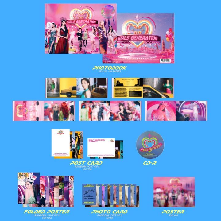 少女時代 Girls' Generation - 正規七輯: Forever 1（一般版｜CD） 內頁 1