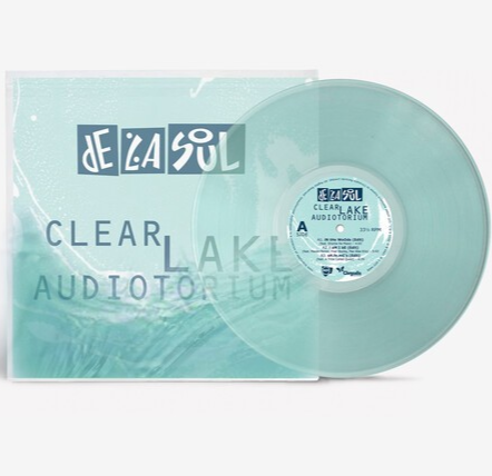 De La Soul - Clear Lake Audiotorium（海藍色透明膠｜黑膠唱片 LP） 封面