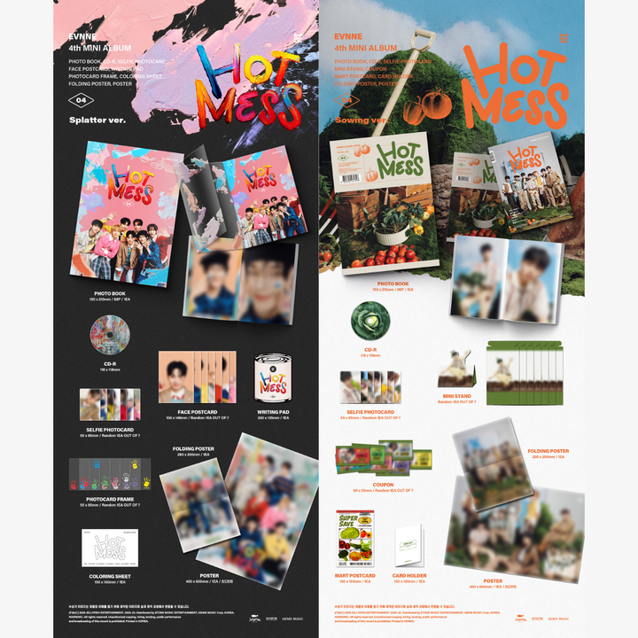 EVNNE - 迷你四輯: Hot Mess（Photobook 版｜CD） 內頁 1