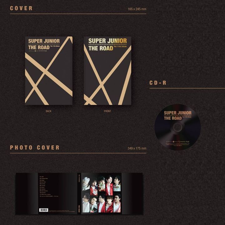 SUPER JUNIOR - 正規十一輯: The Road（CD｜SMini 數位專輯） 內頁 1