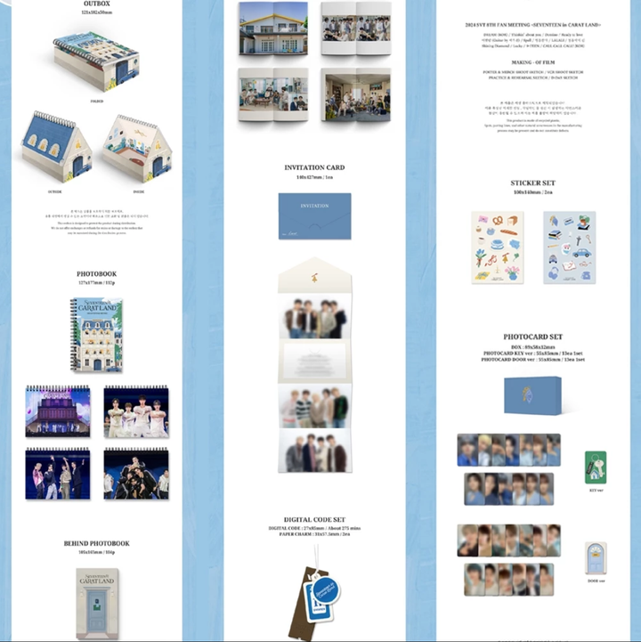 SEVENTEEN - 8th粉絲見面會 克拉島回憶錄（寫真書｜官方周邊） 內頁 1