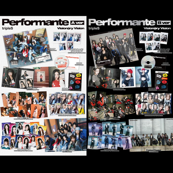 tripleS - Visionary Vision: Performante（Photobook 版｜CD） 內頁 1