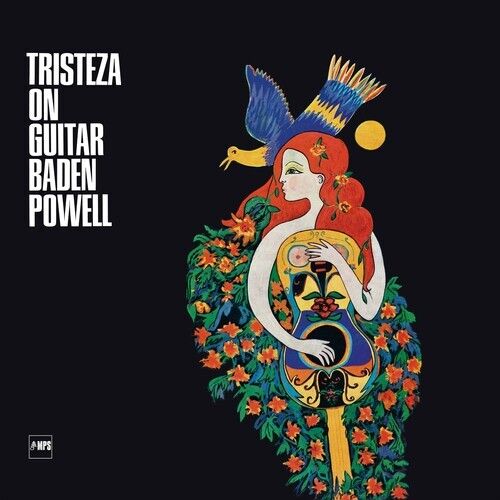 Baden Powell - Tristeza On Guitar（紅色彩膠｜黑膠唱片 LP） 封面