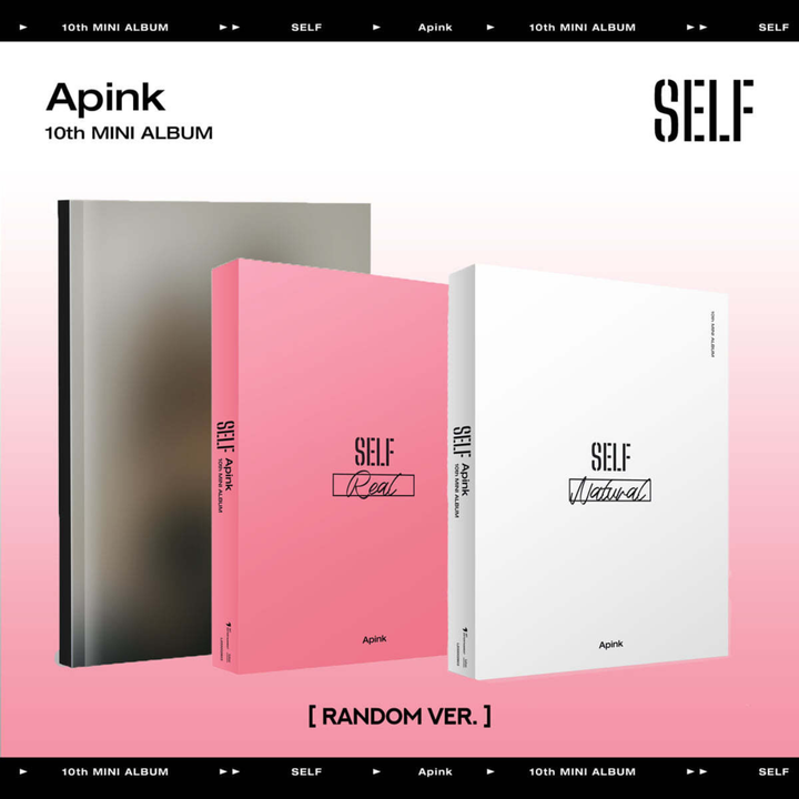 APINK - 迷你十輯: Self（Photobook 版｜CD） 封面