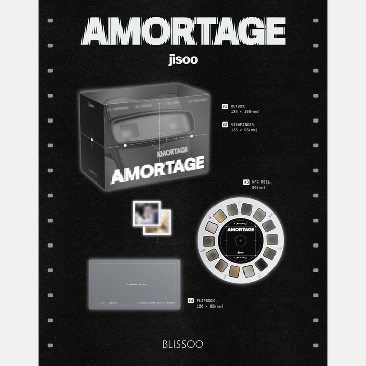 金智秀 JISOO (BLACKPINK) - 迷你專輯: AMORTAGE（Reels / APP 版｜數位專輯） 內頁 1