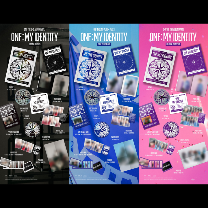 ONF - 正規二輯 PT.1: ONF: My Identity（Photobook 版｜CD） 內頁 1