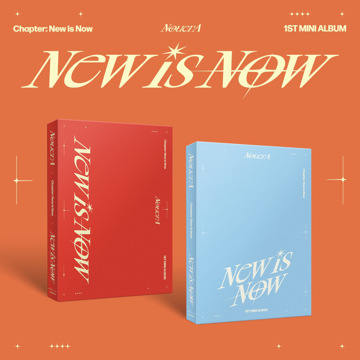 NouerA - 迷你一輯: Chapter New Is Now（Photobook 版｜CD） 封面