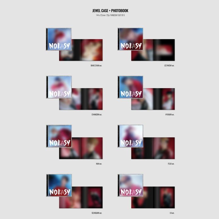 Stray Kids - 正規二輯: NOEASY（Jewel 版｜CD） 內頁 1