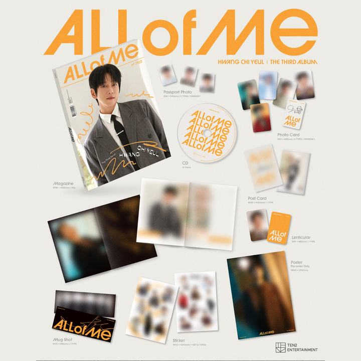 黃致列 HWANG CHI YEUL - 正規三輯: All Of Me（CD） 內頁 1