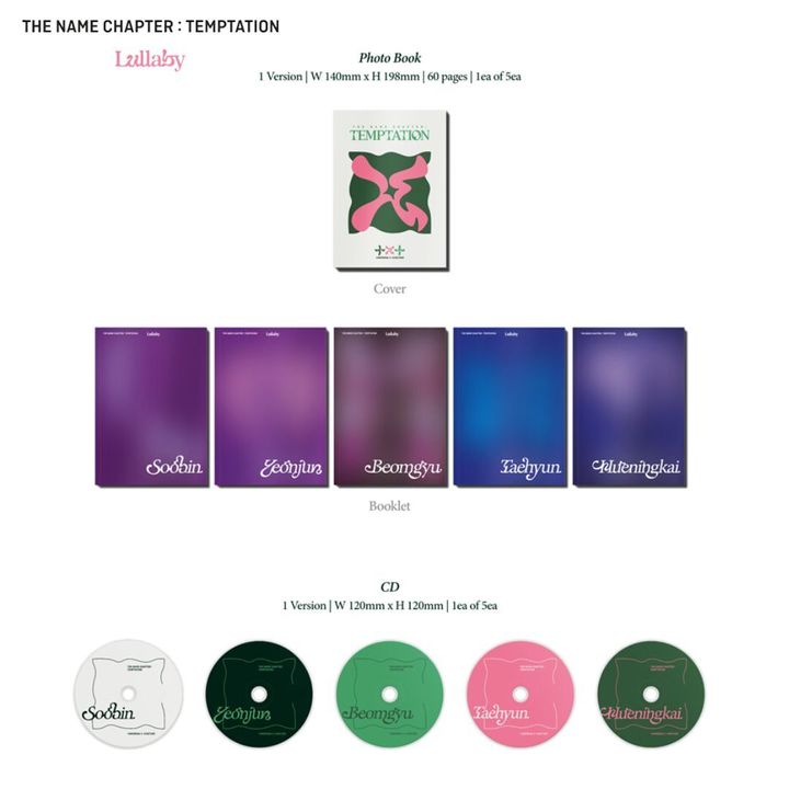 TXT - The Name Chapter: Temptation（CD｜數位專輯） 內頁 1