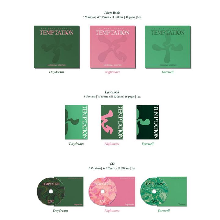 TXT - The Name Chapter: Temptation（一般版｜CD） 內頁 1