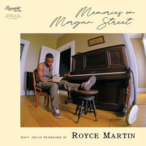 Royce Martin - Memories on Morgan Street: Scott Joplin Reimagined（透明膠｜黑膠唱片 LP） 封面