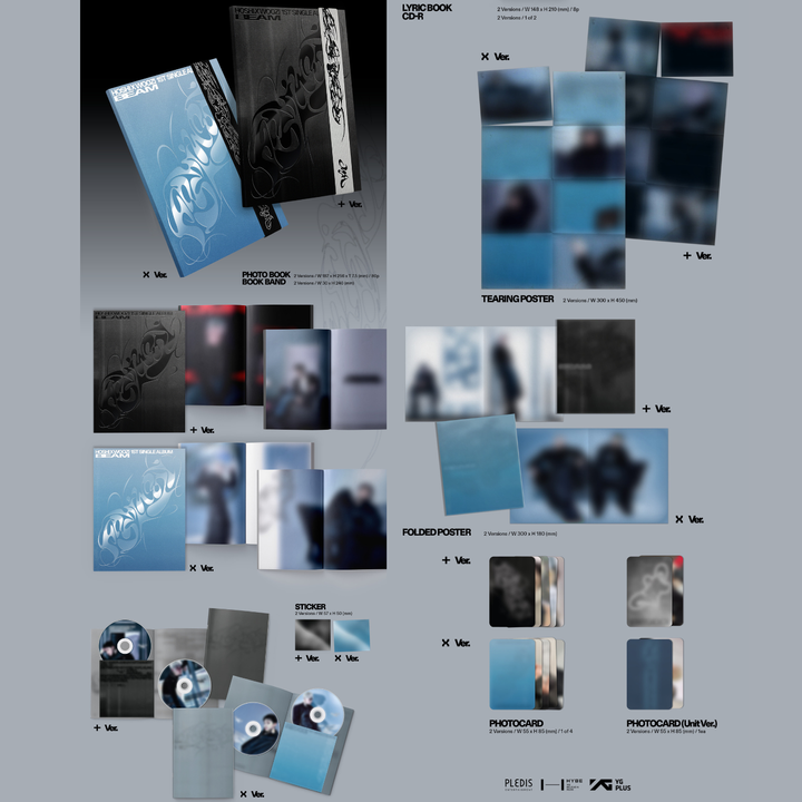 HOSHI X WOOZI (SEVENTEEN) - 單曲一輯: Beam（Photobook 版｜CD） 內頁 1