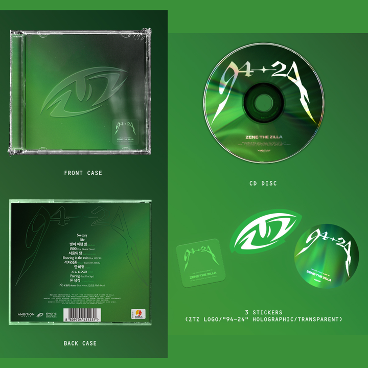 【親簽版】李相勇 ZENE THE ZILLA - 94-24（CD） 內頁 1