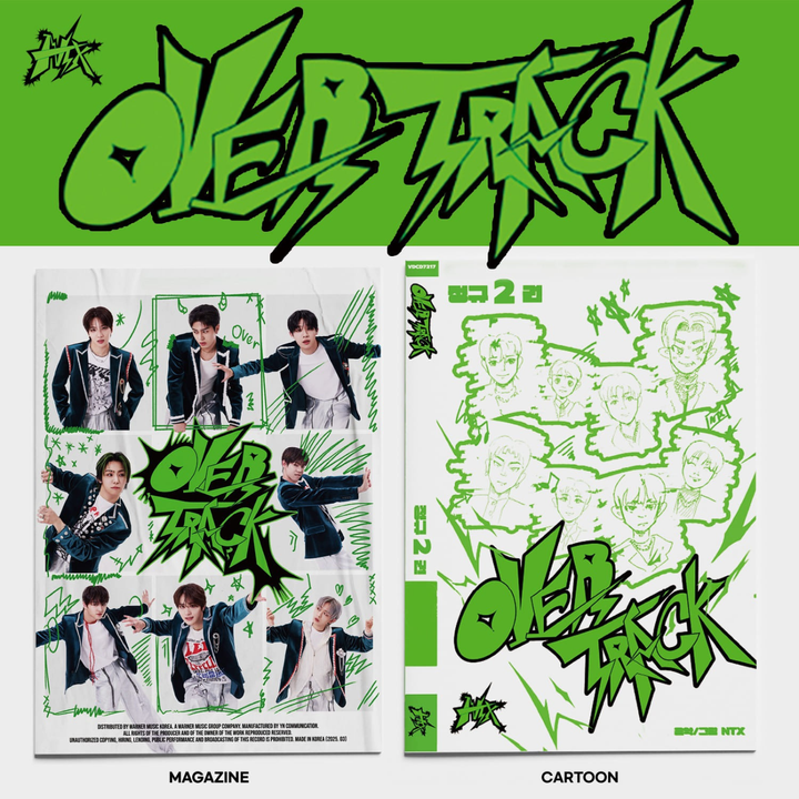 NTX - 正規二輯: Over Track（Photobook 版｜CD） 封面