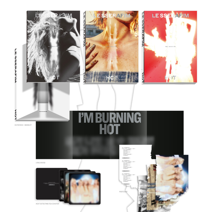 LE SSERAFIM - 迷你五輯: Hot（Photobook 版｜CD） 內頁 1