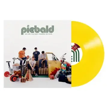 Piebald - We Are The Only Friends We Have（黃色彩膠｜黑膠唱片 LP） 封面