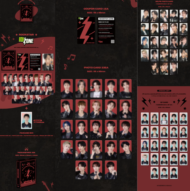 NCT ZONE - Coupon Card: Rockstar ( 官方周邊 ) 內頁 1