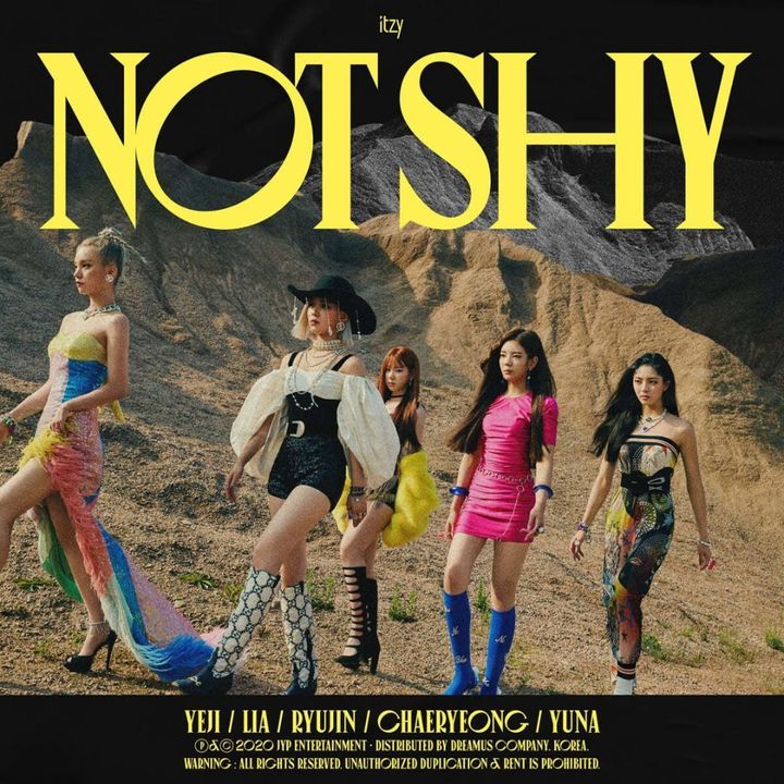 ITZY - Not Shy（CD） 封面