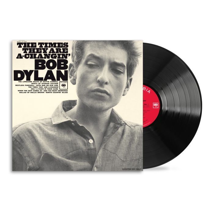 Bob Dylan - The Times They Are A-Changin（黑膠唱片 LP） 封面