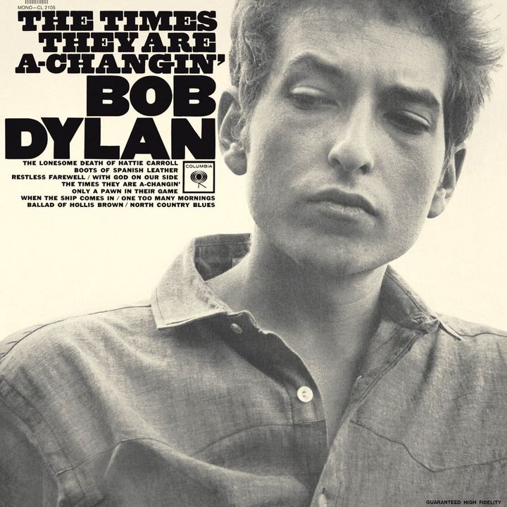 Bob Dylan - The Times They Are A-Changin（黑膠唱片 LP） 內頁 1