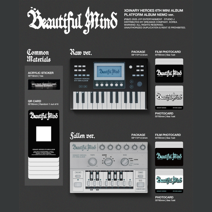 XDINARY HEROES - 迷你六輯: Beautiful Mind【Platform 版】（數位專輯） 內頁 1
