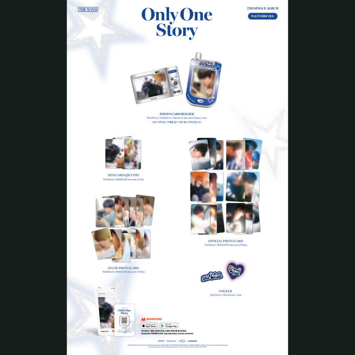 THE WIND - 單曲二輯: Only One Story【PLVE 版】（數位專輯） 內頁 1