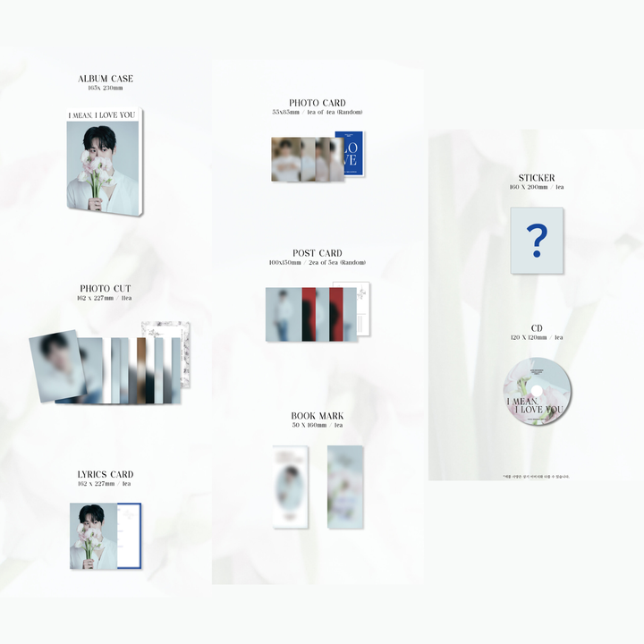 JUNG SEUNG WON - I MEAN, I LOVE YOU（CD） 內頁 1