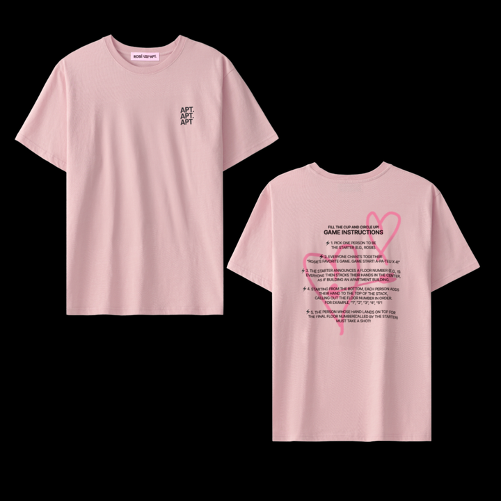 朴彩英 Rosé (BLACKPINK) - APT. T-Shirt（衣服｜官方周邊） 內頁 1