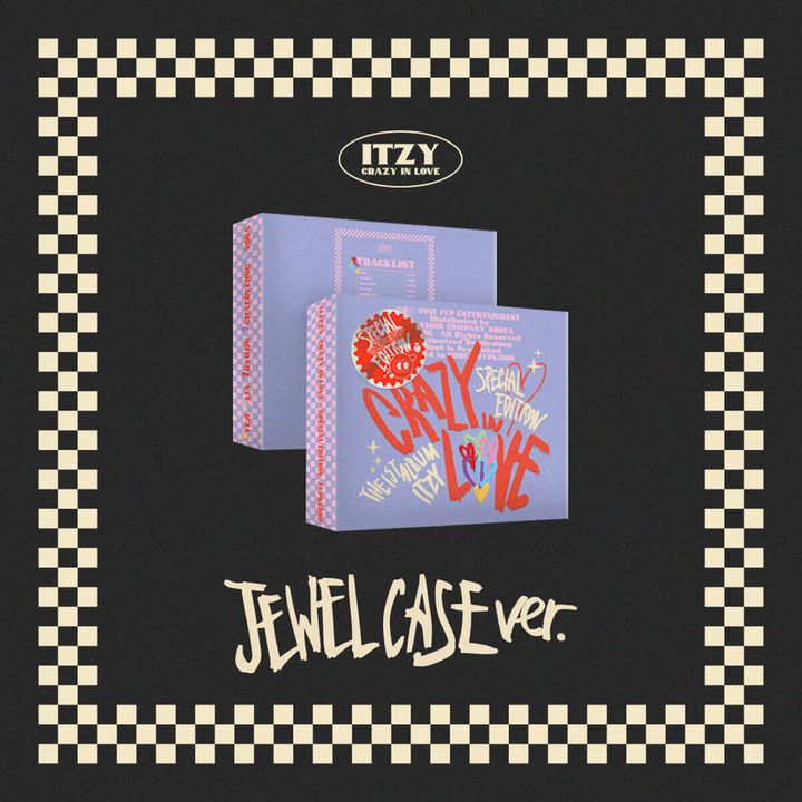 ITZY - 正規一輯: Crazy In Love 【Jewel Case 特別版】（CD） 封面