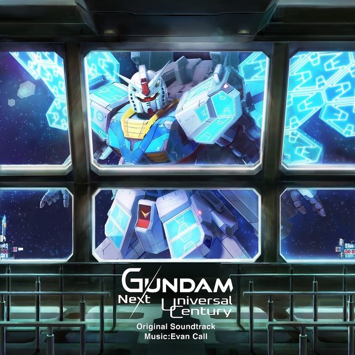 Evan Call -《鋼彈 GUNDAM：未來宇宙紀元》原創原聲帶 (CD) 封面