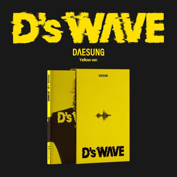 大聲 DAESUNG (BIGBANG) - 迷你一輯: D’s Wave【Yellow 版】（CD） 封面