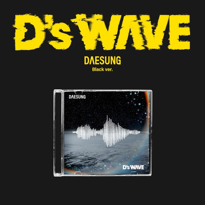 大聲 DAESUNG (BIGBANG) - 迷你一輯: D’s Wave【Black 版】（CD） 封面