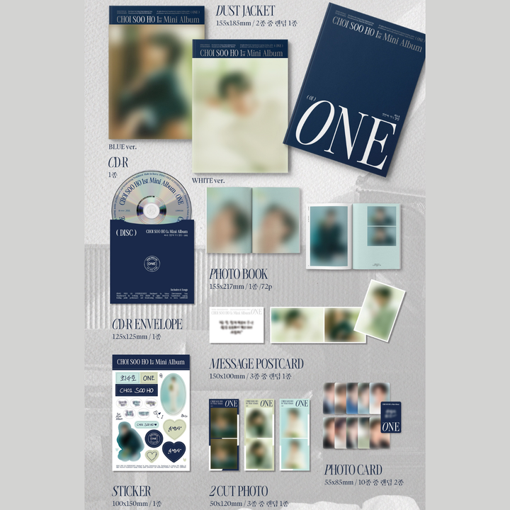 CHOI SOO HO - 迷你一輯: One【Photobook 版】（CD） 內頁 1