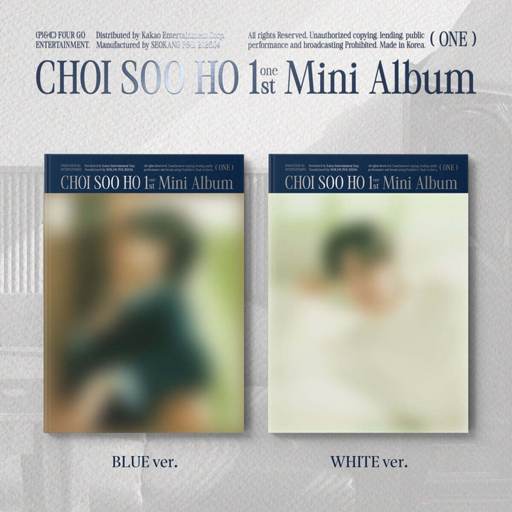 CHOI SOO HO - 迷你一輯: One【Photobook 版】（CD） 封面