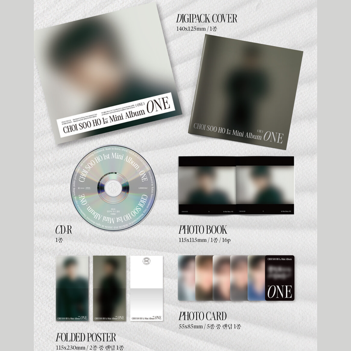 CHOI SOO HO - 迷你一輯: One【Digipack 版】（CD） 內頁 1