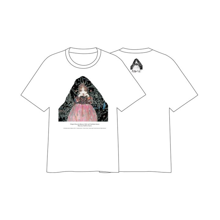 天使之卵 - 天使之卵「棲息於水中」x 久米纖維聯名 T 恤（黑 / 白）（周邊） 內頁 1