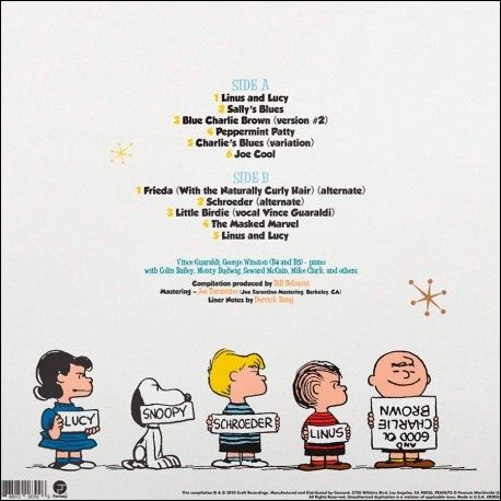 史努比 Vince Guaraldi - Peanuts Portraits（黑膠唱片 LP） 內頁 1
