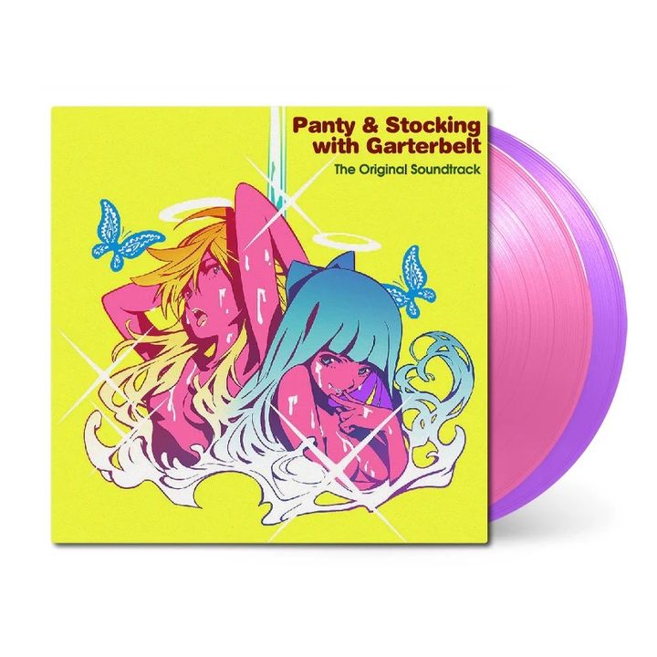 吊帶襪天使 Panty & Stocking With Garterbelt 原聲帶（限量版首版彩膠｜黑膠唱片 LP） 封面