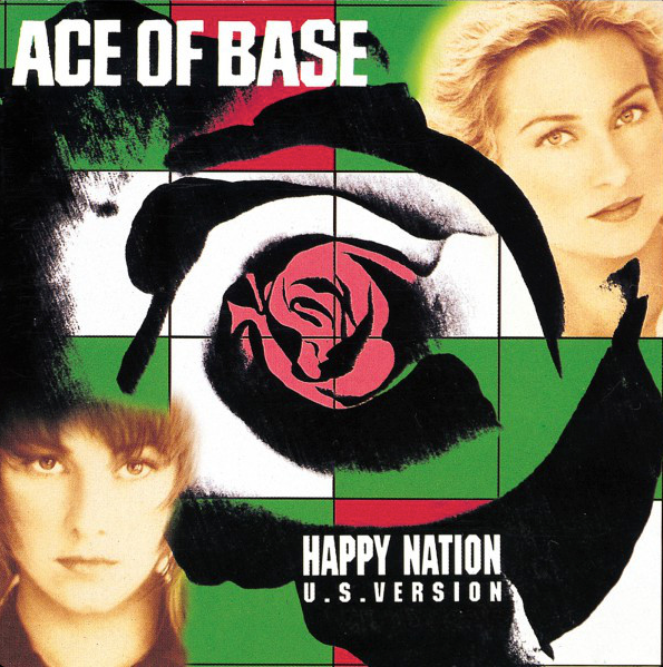 Ace of Base - Happy Nation 【限量版｜彩膠】（黑膠唱片 LP） 封面