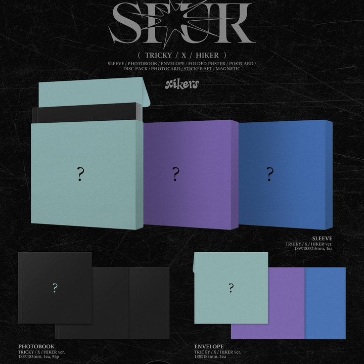 XIKERS - 迷你五輯: House Of Tricky SPUR【Photobook 版】（CD） 內頁 1