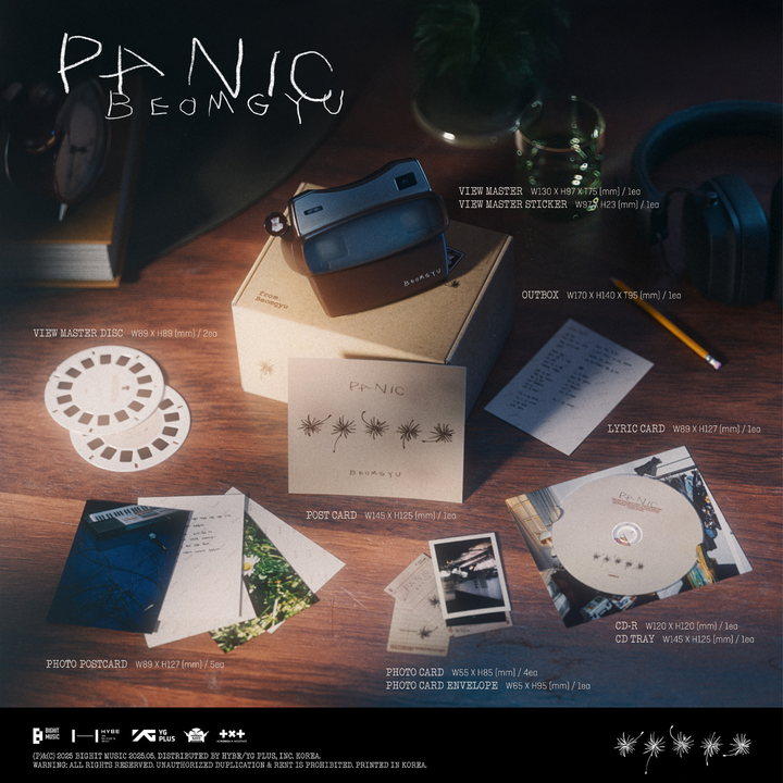 崔杋圭 BEOMGYU (TXT) - BEOMGYU'S MIXTAPE: PANIC（CD） 內頁 1